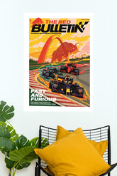 The Red Bulletin Poster | formula 1 Posters | Car Posters