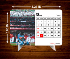 The Game Changer Premium Table Desk Calendar