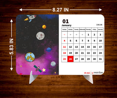 The Universe Premium Table Desk Calendar