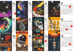 The Universe Premium Table Desk Calendar