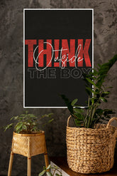 Think Outside Poster | Gym and Motivational Quotes Posters