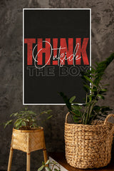 Think Outside Poster | Gym and Motivational Quotes Posters