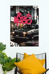 Toyota Corolla Levin Ae86 Poster | Cars Posters