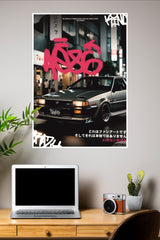 Toyota Corolla Levin Ae86 Poster | Cars Posters