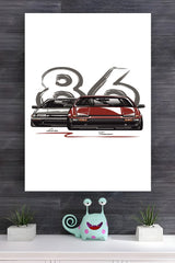 Toyota Sprinter Trueno AE86 Poster | Cars Posters