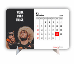 UFC Ultimate Fighting Championship Premium Table Desk Calendar