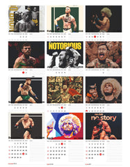 UFC Ultimate Fighting Championship Premium Table Desk Calendar
