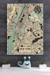 USA State New York Poster | Map Posters