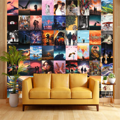 Unconditional Love Wall Collage Kit - A4 Size Wall Posters Set