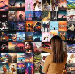 Unconditional Love Wall Collage Kit - A4 Size Wall Posters Set