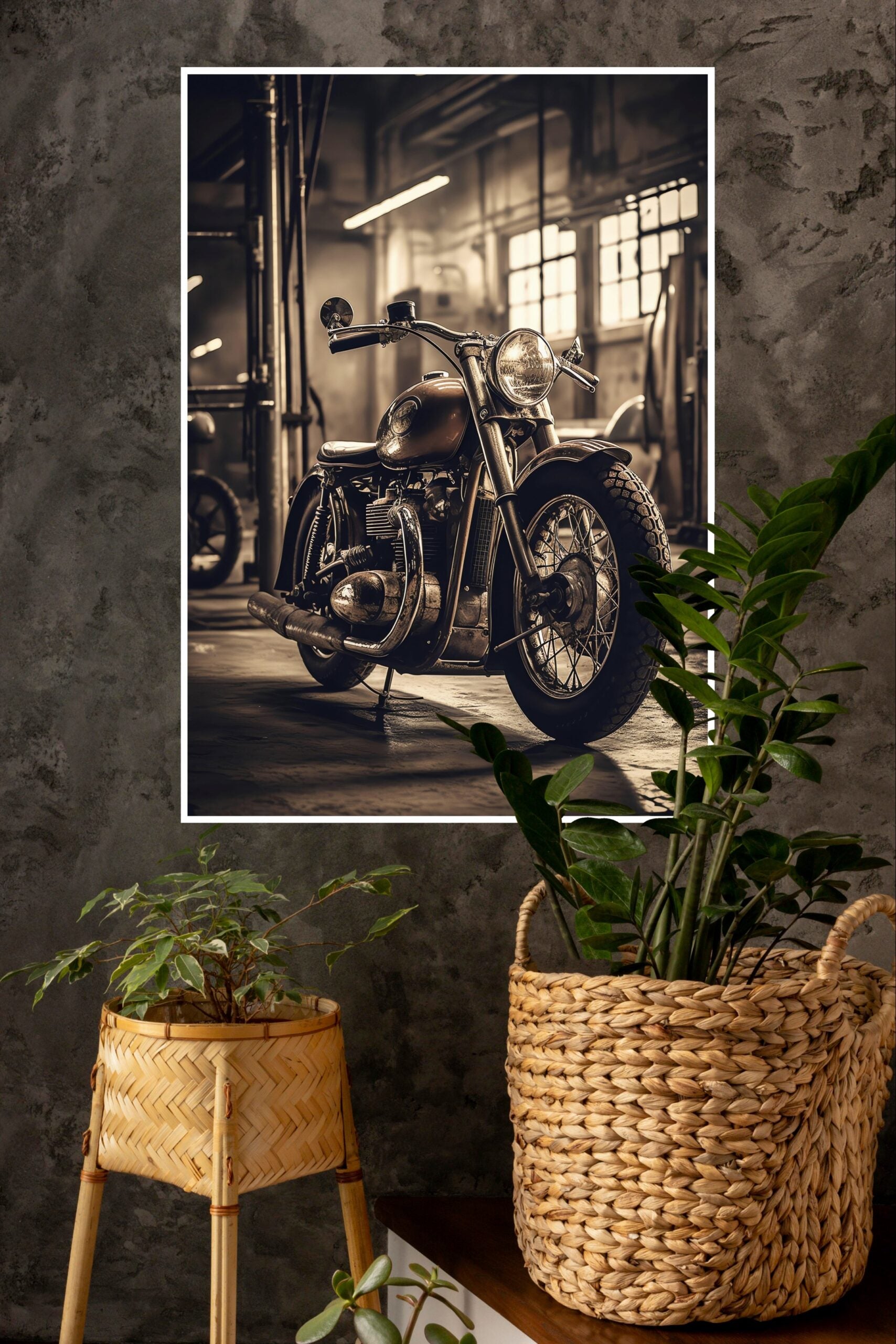 Vintage Ducati Bike Poster | Bike Posters