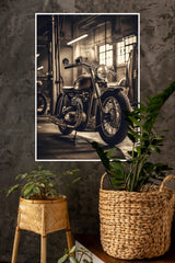 Vintage Ducati Bike Poster | Bike Posters