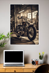 Vintage Ducati Bike Poster | Bike Posters