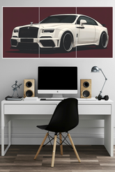 Venuum Black Rolls-Royce Apollo Poster 3 Split Poster