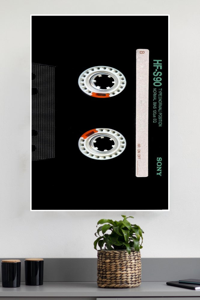 Vintage Cassette tape Poster | Music Posters