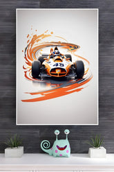Vintage Formula F1 Car Poster | Formula 1 Posters