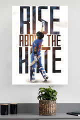 Virat Kohli Raise Above the Hate Poster | Cricketers Posters | Sports Poster