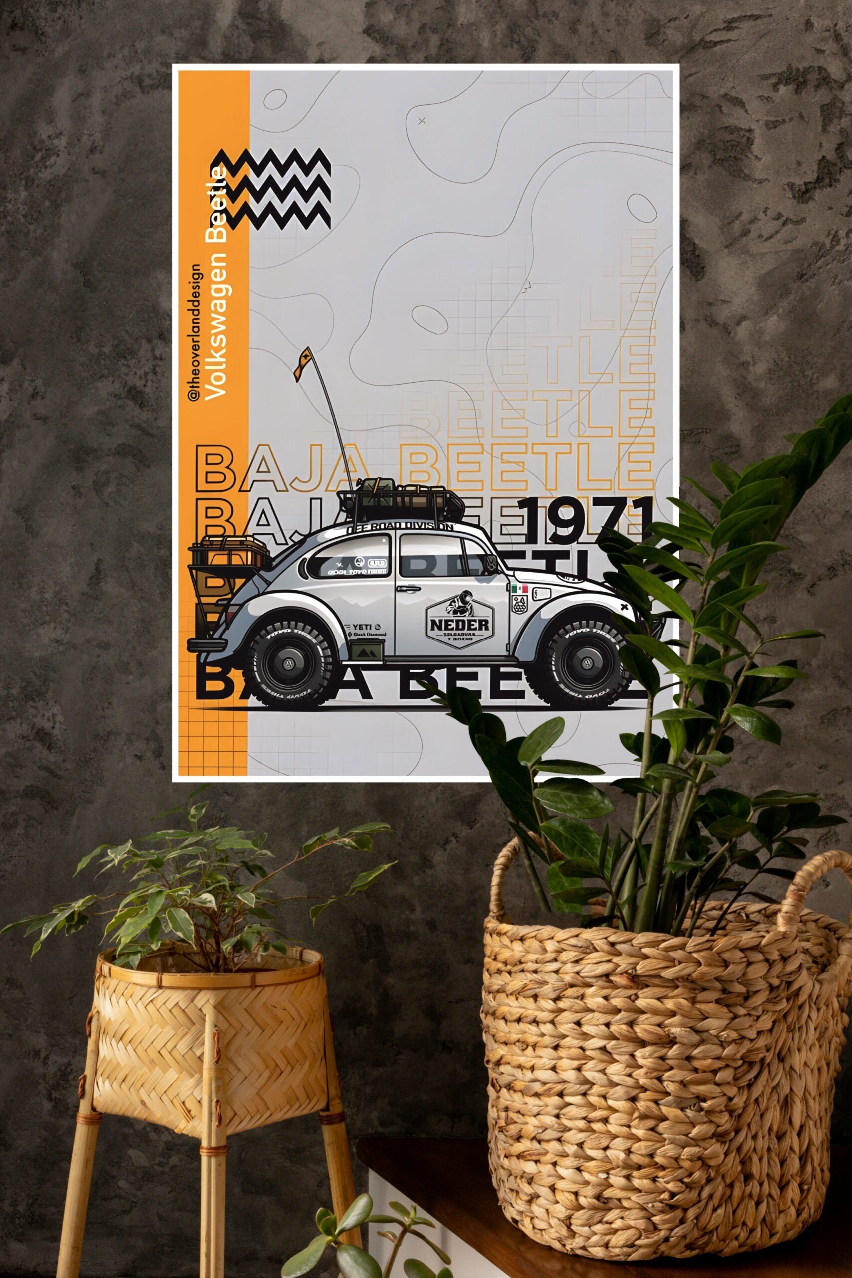 Volkswagen Beetle Poster | Cars Posters