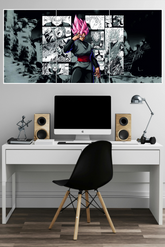 GOKU-BLACK-THE-DRAGON-BALL-3-Split-Poster