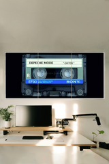 VINTAGE-SONY-AUDIO-CASSETTE-TAPE-3-Split-Poster