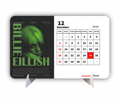 WORLD Singers Premium Table Desk Calendar