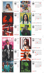 WORLD POP Premium Table Desk Calendar