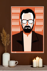 Walter White Breaking Bad Character Poster | Web Series Posters