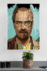 Walter White Breaking Bad Poster | Web Series Posters