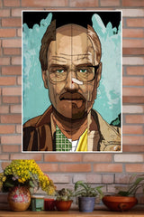 Walter White Breaking Bad Poster | Web Series Posters