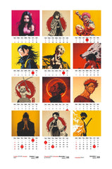Whispering Katana Premium Table Desk Calendar