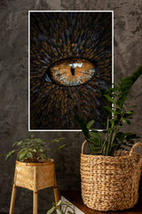 Wood Eyelash Tree Eye Poster | Eyes Posters