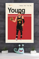 Young Poster | Basketball Posters | Sports Posters