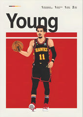 Atlanta Number 11 Basketball Poster | Poster Velley (Basket ball poster)
