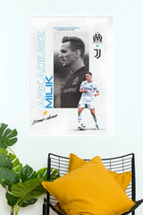 Arkadiusz Milik Football Striker Collage Wall Poster  (baseball poster)
