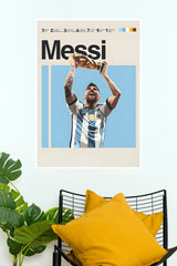 Argentina Number 10 World Champion Trophy Celebration Wall Poster  ( baseball poster)