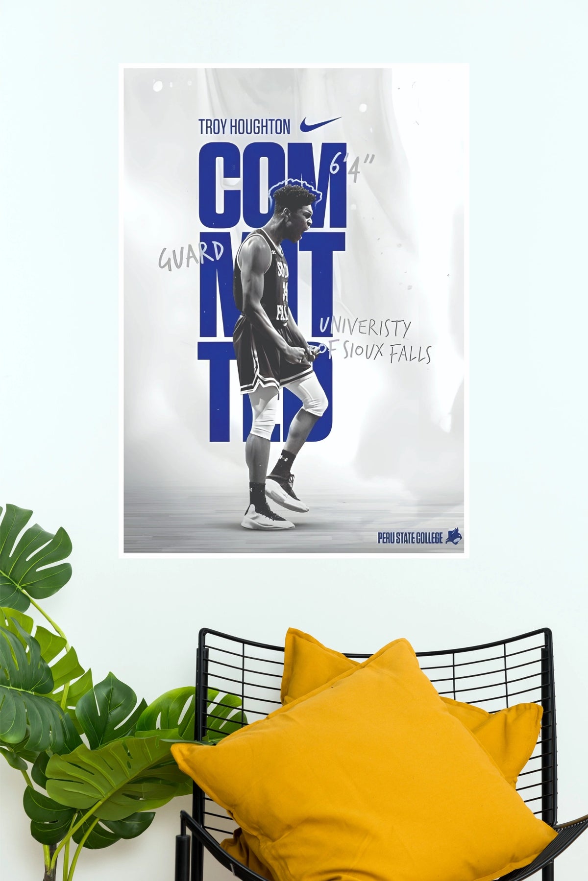 Future Guard College Basketball Commitment Wall Poster (Football poster)
