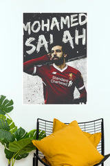 King of Anfield Red Football Winger Celebration Wall Poster(Football poster)