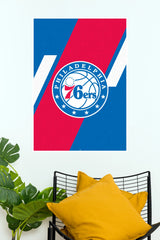Philadelphia 76ers Basketball Logo Wall Poster  (Football poster)