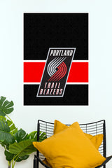 Portland Trail Blazers Basketball Logo Wall Poster (Football poster)