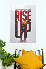 Rise Up Football Manager Matchday Wall Poster  (Football poster)