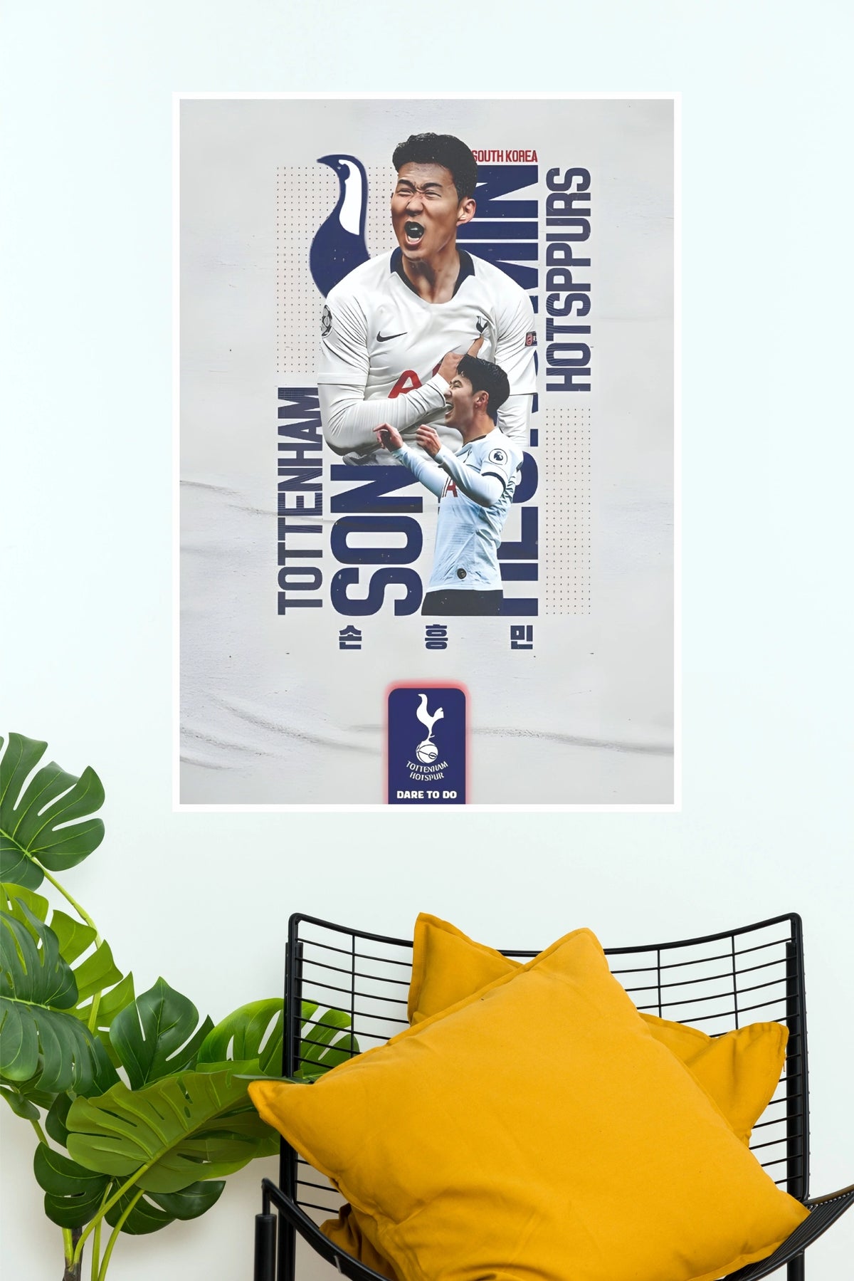 South Korean Football Star Celebration Collage Wall Poster (Football poster)