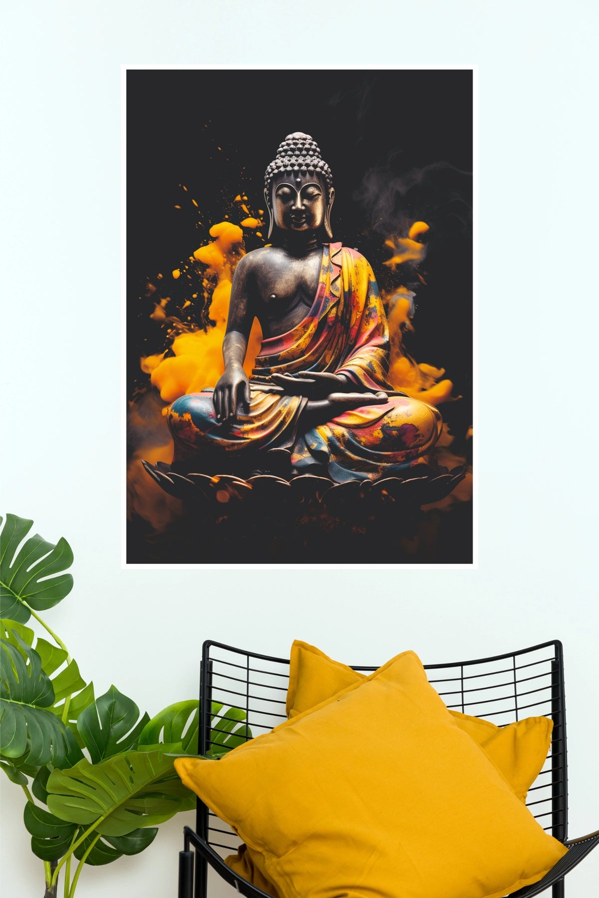 Gautam Buddha Meditation Wall Poster | Poster Velley   (God Poster )