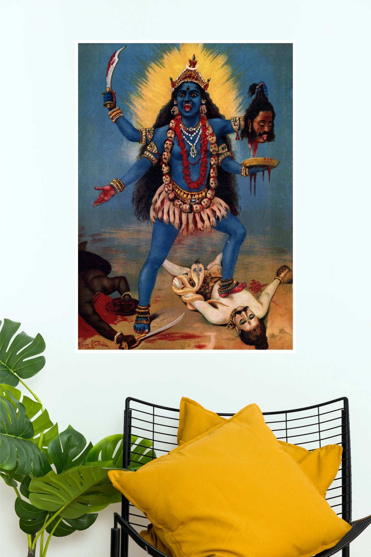 Maa Kali Divine Shakti – Powerful Goddess Wall Poster  (God Poster )