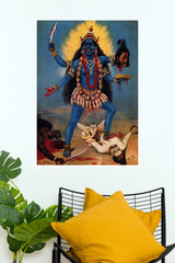 Maa Kali Divine Shakti – Powerful Goddess Wall Poster  (God Poster )