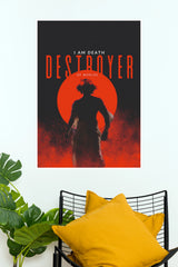 I Am Death Destroyer of Worlds Dark Mythic Wall Poster | The Poster Valley  (God Poster)