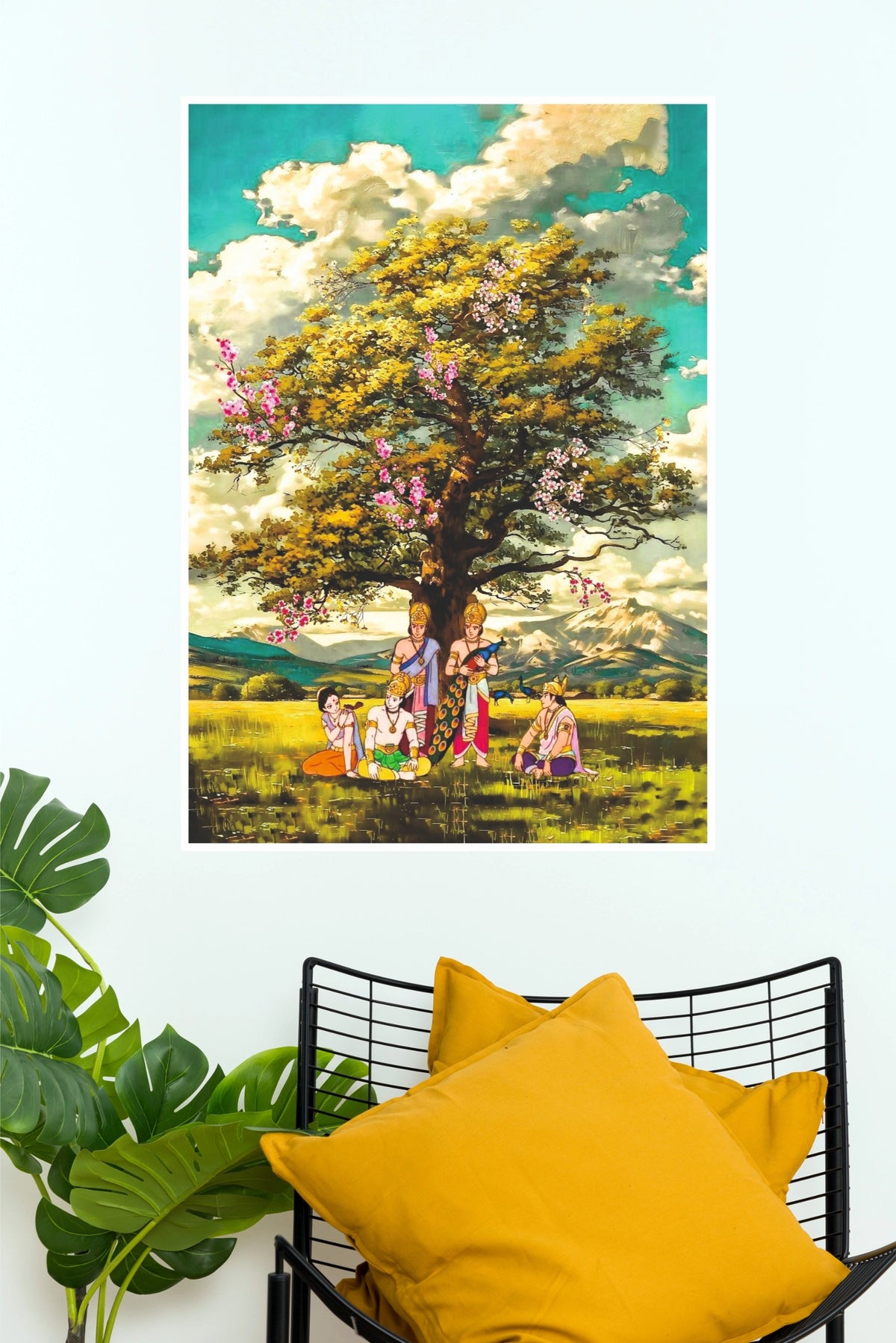 Tapovan Prem Gatha – Ramayan Divine Nature Wall Poster (God Poster)