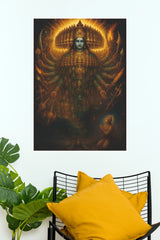 Vasudeva Vishwaroop – Divine Cosmic Form Wall Poster  (God Poster)