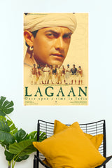 Lagaan Movie Poster | Aamir Khan Bollywood Classic Wall Poster |  (Bollywood Poster)