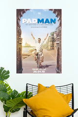 Pad Man Movie Poster | Akshay Kumar Bollywood Inspirational Wall Art   (Bollywood Poster)