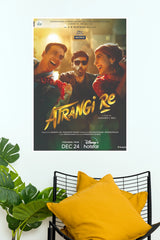 Atrangi Re – Bollywood Romantic Drama Movie Wall Poster (Bollywood Poster)